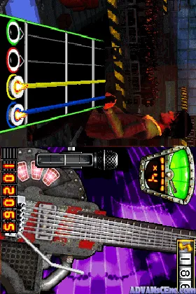 Guitar Hero - On Tour - Modern Hits (USA) (En,Fr) (Demo) (Kiosk) screen shot game playing